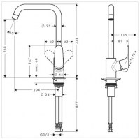 HANSGROHE COCINA FOCUS